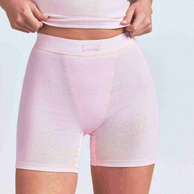 3er-Pack Boxershorts aus Baumwollrippen 3er-Pack Boxershorts aus Baumwollrippen
