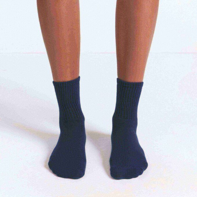 3er-Pack gerippte Crew-Socken 3er-Pack gerippte Crew-Socken