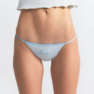 5er-Pack Bikini-Strings aus Baumwolljersey