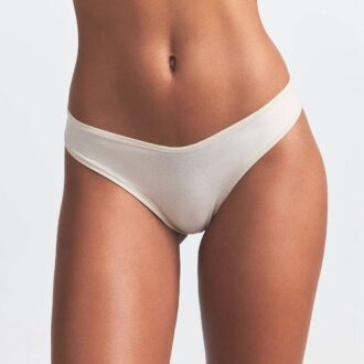 5er-Packung String-Tangas aus Baumwolljersey mit Farbverlauf