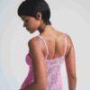 Babydoll-Top aus Stretch-Spitze Babydoll-Top aus Stretch-Spitze