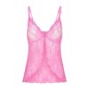 Babydoll-Top aus Stretch-Spitze Babydoll-Top aus Stretch-Spitze
