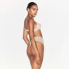 Baumwoll-Shapewear-Tanga mit hohem Bund Baumwoll-Shapewear-Tanga mit hohem Bund