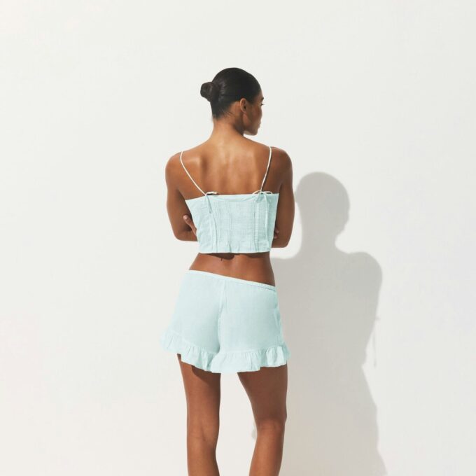 Baumwollvoile-Shorts Baumwollvoile-Shorts
