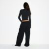 Übergroßer Jogginganzug aus schwerem Fleece