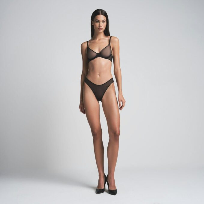 BIKINI AUS ULTRAFEINEM MESH BIKINI AUS ULTRAFEINEM MESH