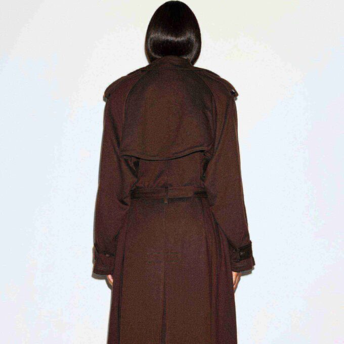 BOYFARD FLEECE ÜBERGRÖSSERTER TRENCHMANTEL BOYFARD FLEECE ÜBERGRÖSSERTER TRENCHMANTEL