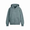 Boyfriend Fleece Oversized Zip-Up Hoodie