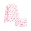 Boyfriend-Langarmshirt und kurze Boxershorts Boyfriend-Langarmshirt und kurze Boxershorts