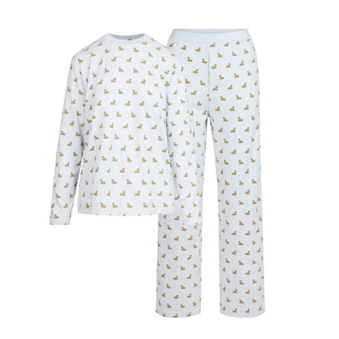 Boyfriend-Langarmshirt und weite Hose Boyfriend-Langarmshirt und weite Hose