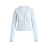 Federleichte Kaschmir-Strickjacke Federleichte Kaschmir-Strickjacke