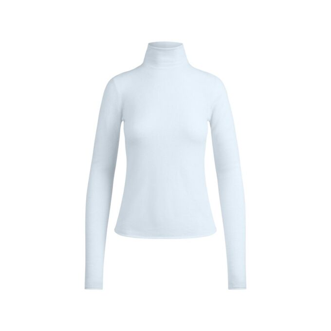 Federleichter Kaschmir-Rollkragenpullover Federleichter Kaschmir-Rollkragenpullover