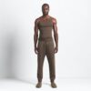 Fleece-Lounge-Herren-Jogginghose mit schmal zulaufendem Bein Fleece-Lounge-Herren-Jogginghose mit schmal zulaufendem Bein