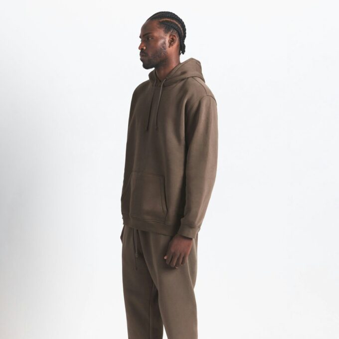 Fleece Lounge Herren Klassischer Hoodie