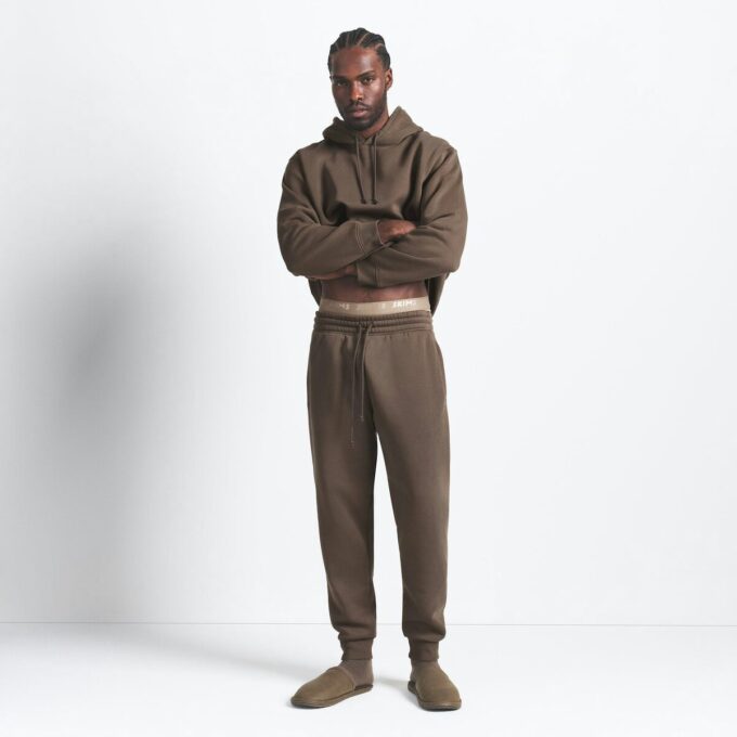 Fleece Lounge Herren Klassischer Hoodie
