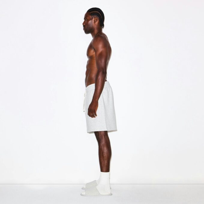 Fleece-Lounge-Shorts für Herren, locker geschnitten Fleece-Lounge-Shorts für Herren, locker geschnitten