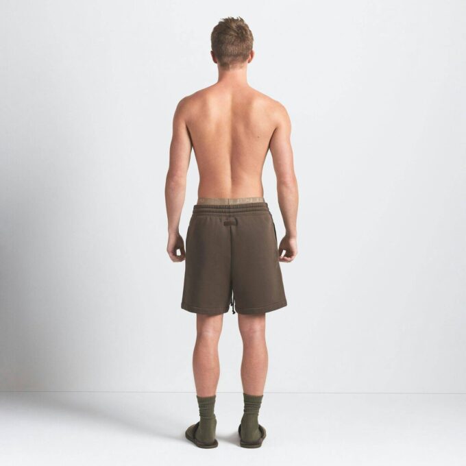 Fleece-Lounge-Shorts für Herren, locker geschnitten Fleece-Lounge-Shorts für Herren, locker geschnitten