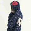 Flohmarkt-Hoodie mit Kaktusmotiv und X-Skims Baumwollfleece Flohmarkt-Hoodie mit Kaktusmotiv und X-Skims Baumwollfleece