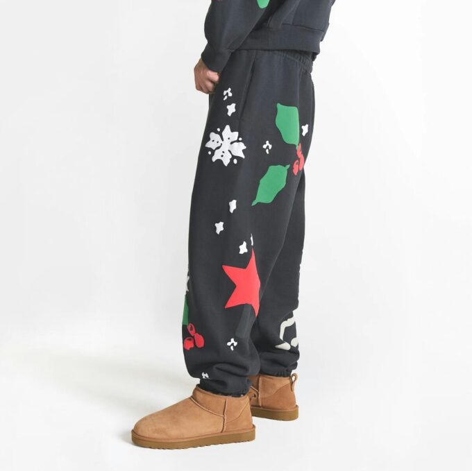 Flohmarkt mit Kaktusmotiven, X Skims schwere Fleece-Herren-Jogginghose Flohmarkt mit Kaktusmotiven, X Skims schwere Fleece-Herren-Jogginghose