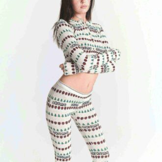 Flohmarktset mit Kaktusfeigen und Skims Baumwollrippen, Henley- und Leggings-Set Flohmarktset mit Kaktusfeigen und Skims Baumwollrippen, Henley- und Leggings-Set