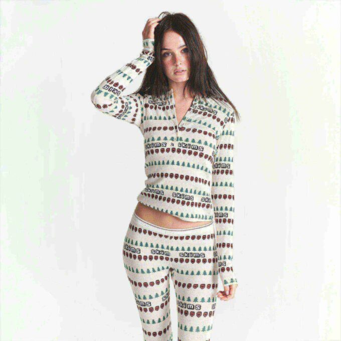 Flohmarktset mit Kaktusfeigen und Skims Baumwollrippen, Henley- und Leggings-Set Flohmarktset mit Kaktusfeigen und Skims Baumwollrippen, Henley- und Leggings-Set