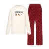 Flohmarktset mit Kaktusmotiv und Skims Boyfriend-Langarmshirt Flohmarktset mit Kaktusmotiv und Skims Boyfriend-Langarmshirt
