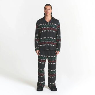 Flohmarktset mit Kaktusmotiv und Skims Jersey-Schlafanzug für Herren