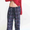 Flohmarktset mit Kaktuspflanze X Skims Skims Schlafanzug-Flanellhosen-Set Flohmarktset mit Kaktuspflanze X Skims Skims Schlafanzug-Flanellhosen-Set
