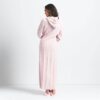 Gemütliches, leichtes, übergroßes Zopfstrickkleid