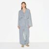 Gewebtes Lounge-Oversize-Wickeltop Gewebtes Lounge-Oversize-Wickeltop