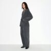 Gewebtes Lounge-Oversize-Wickeltop Gewebtes Lounge-Oversize-Wickeltop