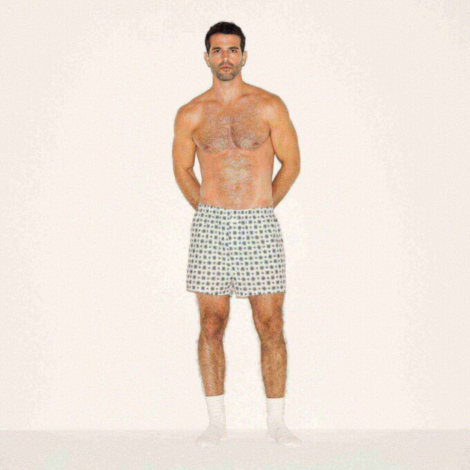Herren-Boxershorts aus Baumwollpopeline