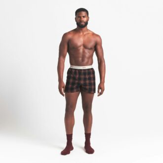 Herren-Boxershorts aus Baumwollpopeline mit Logobund
