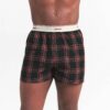 Herren-Boxershorts aus Baumwollpopeline mit Logobund Herren-Boxershorts aus Baumwollpopeline mit Logobund
