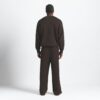 Herren-Strickhose aus Baumwolle mit geradem Bein Herren-Strickhose aus Baumwolle mit geradem Bein