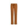 Hose aus Baumwolljersey mit geradem Bein Hose aus Baumwolljersey mit geradem Bein