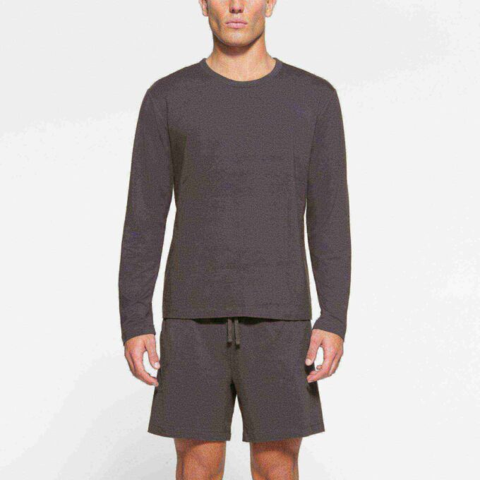 JERSEY LOUNGE HERREN RELAXED LANGARM-T-SHIRT