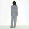 Kaschmirhose mit weitem Bein