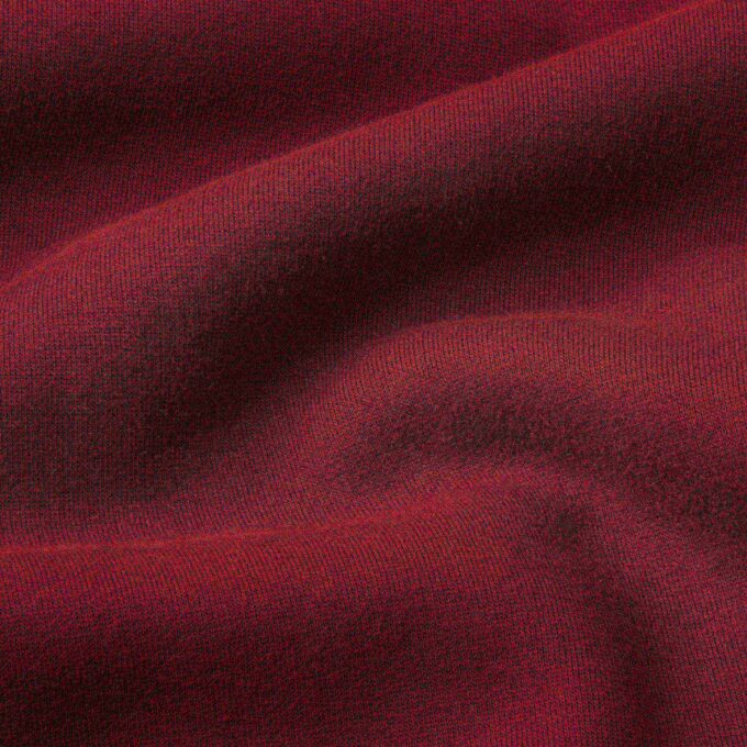 Klassischer Rundhalsausschnitt aus Baumwollfleece Klassischer Rundhalsausschnitt aus Baumwollfleece