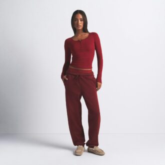 Klassischer Jogginganzug aus Baumwollfleece