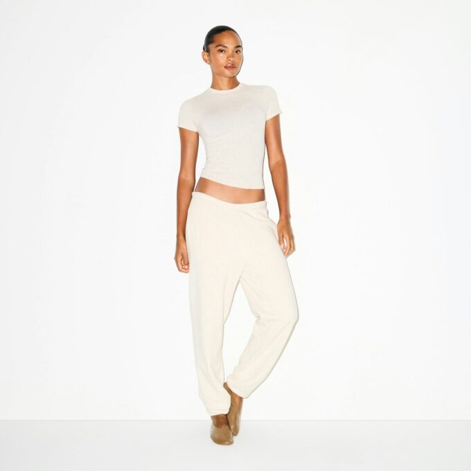 Klassischer Jogginganzug aus Baumwollfleece Klassischer Jogginganzug aus Baumwollfleece