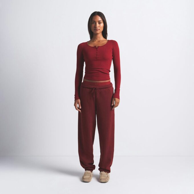 Klassischer Jogginganzug aus Baumwollfleece Klassischer Jogginganzug aus Baumwollfleece
