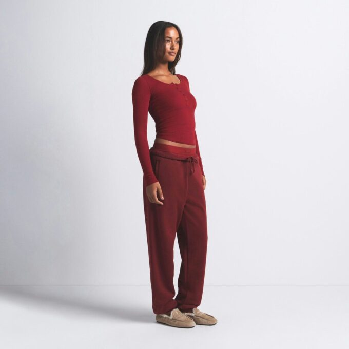 Klassischer Jogginganzug aus Baumwollfleece Klassischer Jogginganzug aus Baumwollfleece