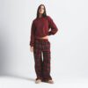 Klassischer Rundhalsausschnitt aus Baumwollfleece Klassischer Rundhalsausschnitt aus Baumwollfleece