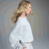Klassischer Rundhalsausschnitt aus Baumwollfleece Klassischer Rundhalsausschnitt aus Baumwollfleece