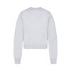 Klassischer Rundhalsausschnitt aus Baumwollfleece Klassischer Rundhalsausschnitt aus Baumwollfleece