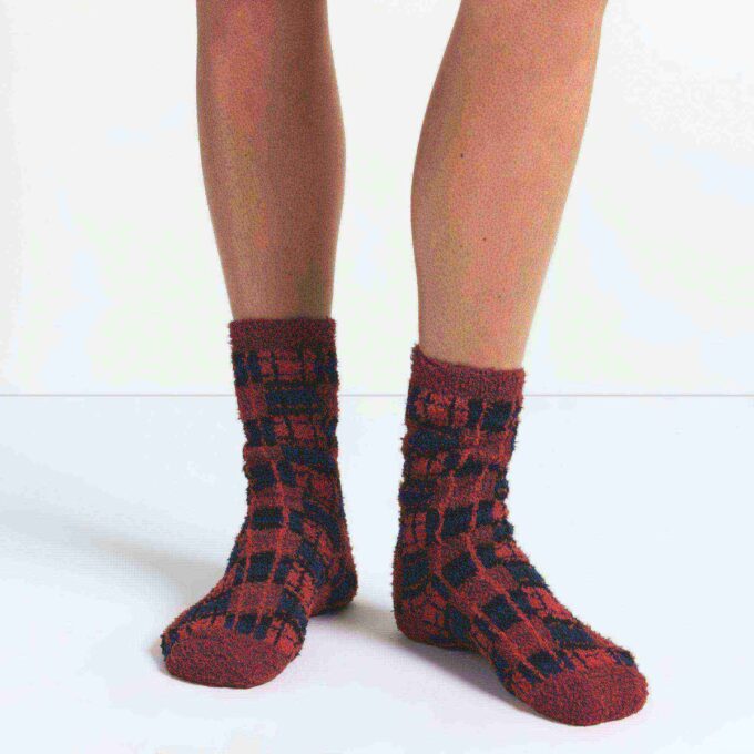 Kuschelige Stricksocke Kuschelige Stricksocke