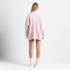 Kuscheliger, leichter Oversize-Zopfstrickpullover mit Rundhalsausschnitt