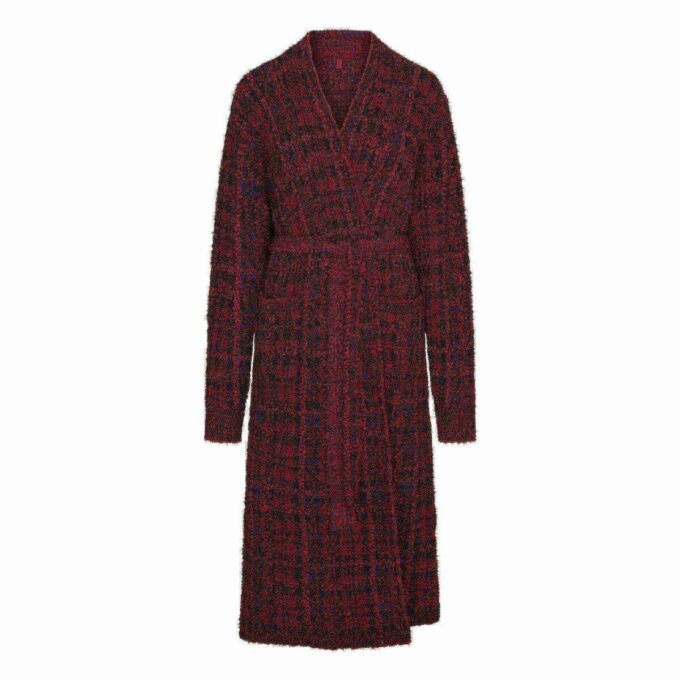 Kuscheliger Strickbademantel für Damen und Herren Kuscheliger Strickbademantel für Damen und Herren