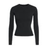 Langarm-T-Shirt aus Baumwolljersey Langarm-T-Shirt aus Baumwolljersey